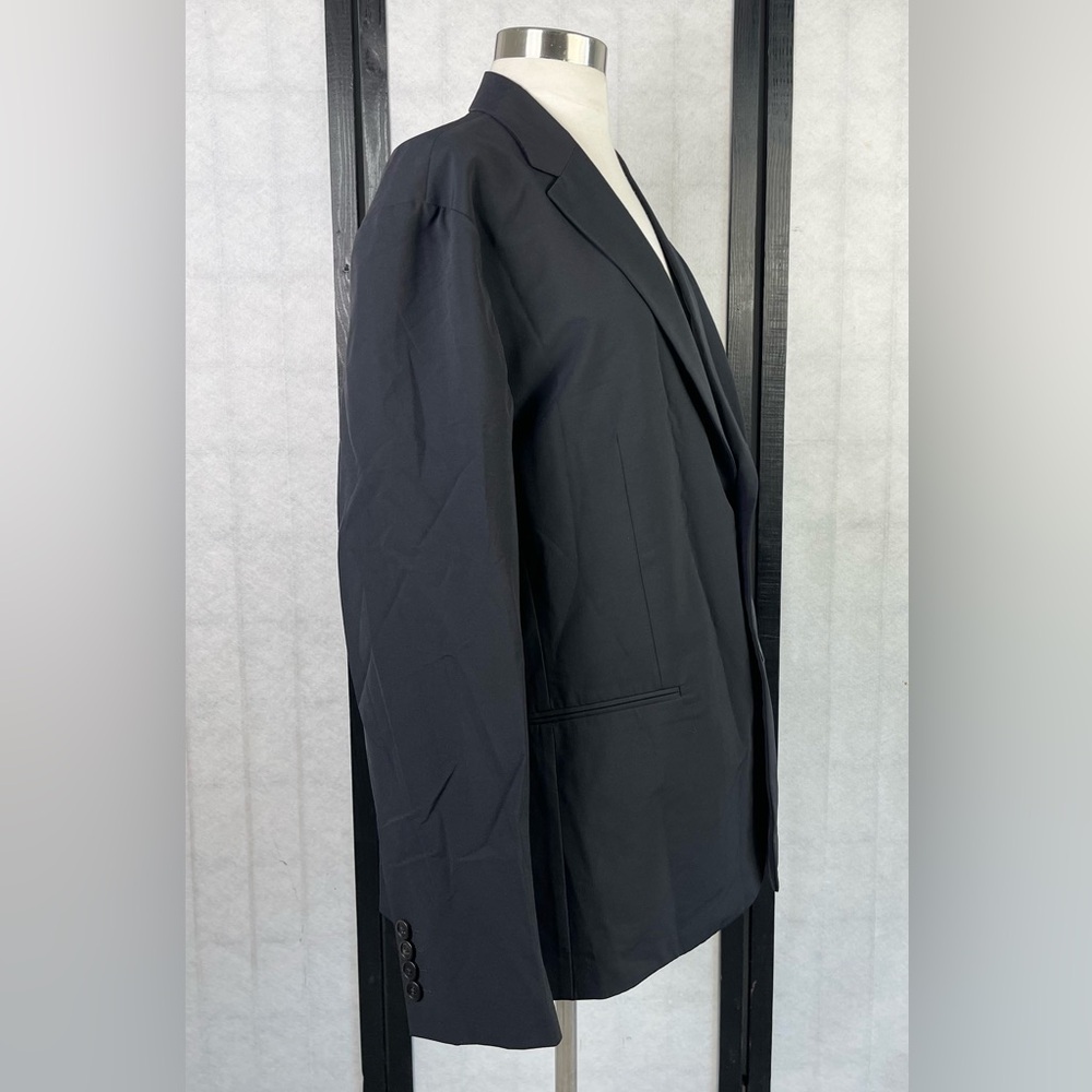 Theory Charcoal Wool Blend Jacket - Picture 3 of 7